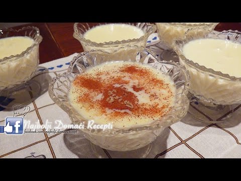 Recept SUTLIJAŠ 🍚 Slatki pirinač riža KAKO SE SPREMA sutlija