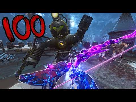 No Commentary Der Eisendrache Round 100 In 2025! (Black Ops 3 - Classic Gums)