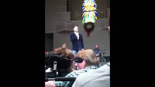 Mary Did You Know - laughing so hard he forgot the words! Jason Crabb live Dec. 6, 2014