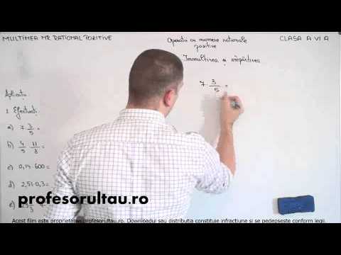 inmultirea fractiilor impartirea exemple probleme rezolvate - profesorultau.ro