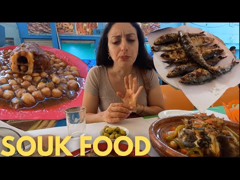 BEST FOOD IN SOUK EL HAD - AGADIR, MOROCCO FOOD TOUR