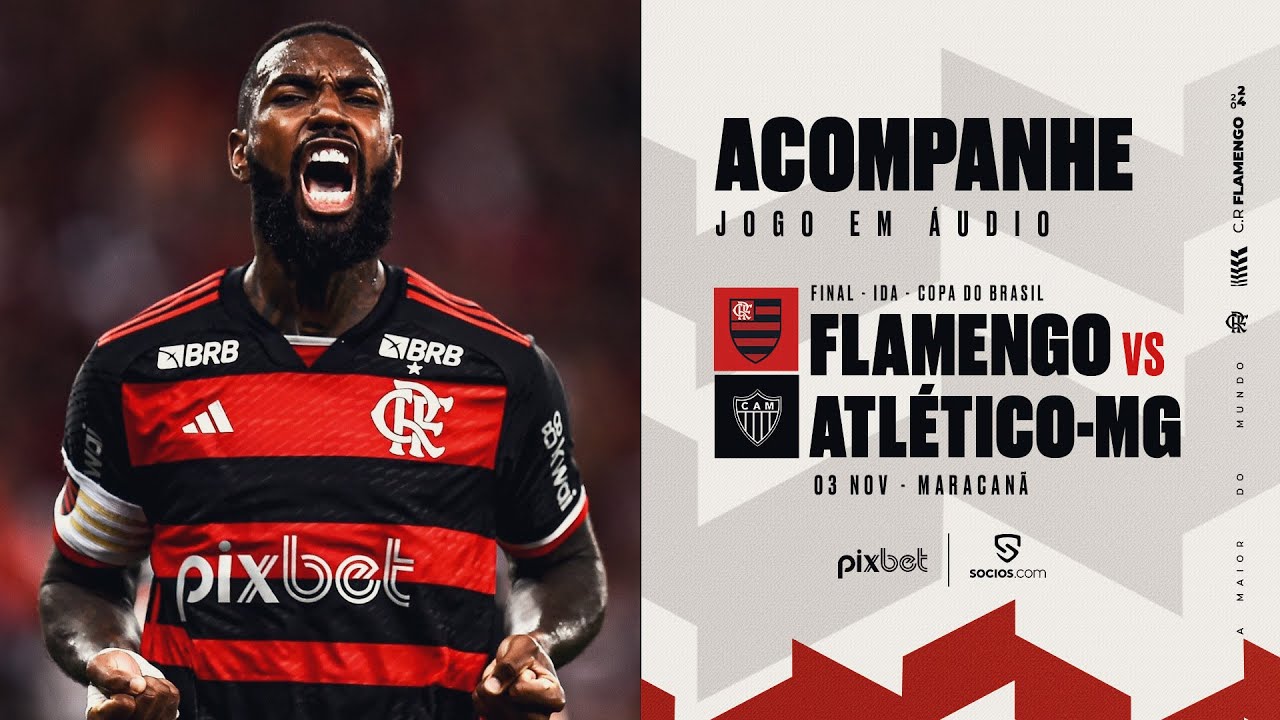 Copa do Brasil - Final - Jogo 1 | Flamengo x Atlético-MG - PRÉ E PÓS-JOGO EXCLUSIVO FLATV