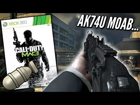 The Modern Warfare 3 DLC Gun MOAB... (AK74U)