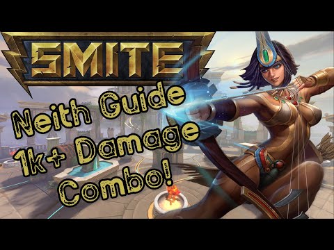 1K DAMAGE COMBOS! Neith Guide, Tips and Tricks! | SMITE GOD GUIDE |