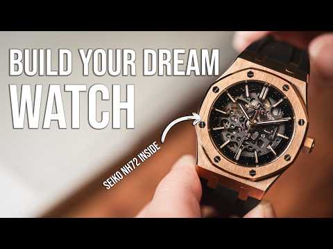 Learn how to build this watch YOURSELF! NH72 Skeleton Watch Build
