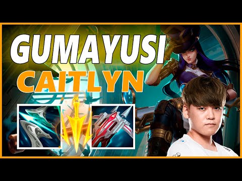 ⚡GUMAYUSI CAITLYN ADC GAMEPLAY⚡SEASON 12 LEAGUE OF LEGENDS