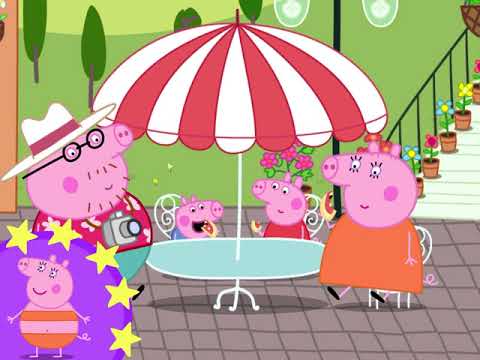 Gurli Gris: Svømmekonkurrence og Pizza!