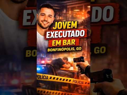 Homem e Baleado em Bar e  Choca Bonfinópolis: Jovem é Morto a Tiros na GO-010