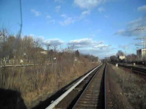Führerstandsmitfahrt S-Bahn Berlin Friedrichsfelde Ost - Mahlsdorf