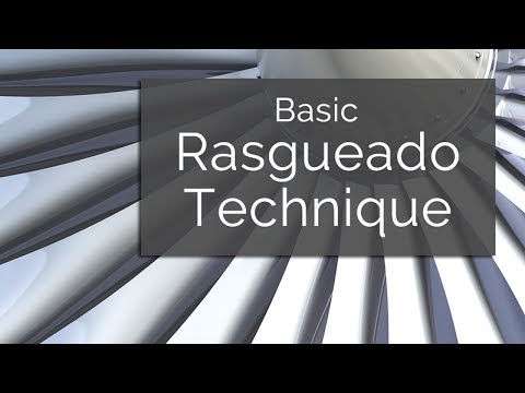 Rasgueado Technique for guitar: the Usual Suspects