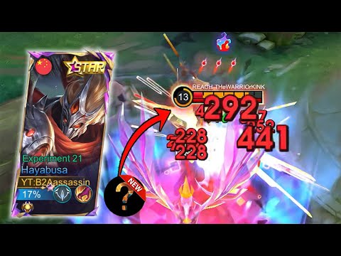 WTF DAMAGE!!🔥 HAYABUSA BEST BUILD AND EMBLEM 2026 (1HIT)