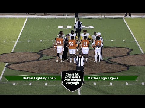 Game of the Week 2022 - Dublin Fighting Irish vs Metter Tigers
