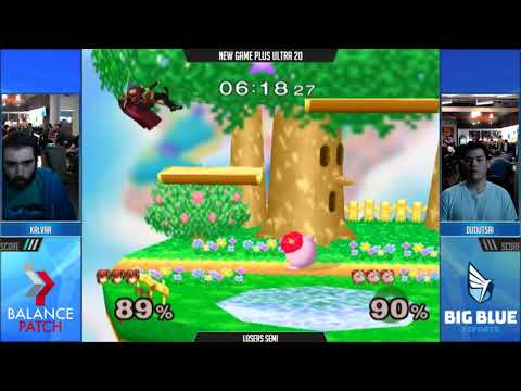 NGPU 20 SSBM - Kalvar (Marth) vs. dudutsai (Jigglypuff) - Melee LSF