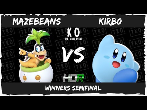 KO: The Main Event // MazeBeans Vs Kirb0 - HDR Winners Semis