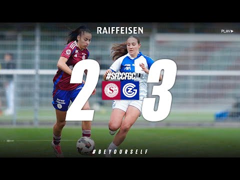 Servette FCCF 2 - 3 GC Frauenfussball | Le résumé du match