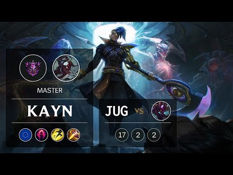 Kayn Jungle vs Kha'Zix - EUW Master Patch 9.6