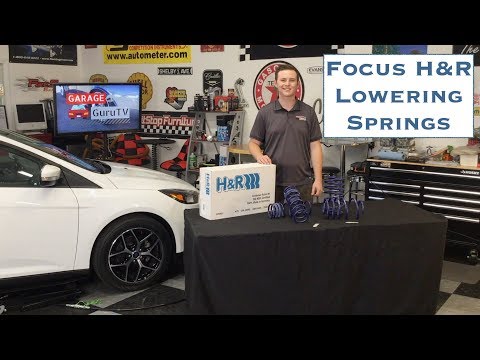 GarageGuruTV Ep. 22 H&R Sport Lowering Springs Focus SEL