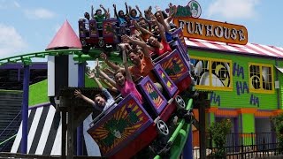 Six Flags Over Georgia DC Super Friends New For 2016 &amp; Now Open! Family Themed Play Area Batman!