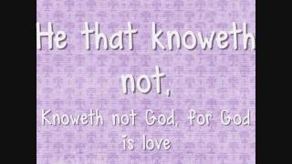 1 JOHN 4 7 8 - Psalty