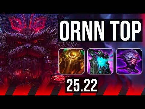 ORNN vs GAREN (TOP) | 10/1/16, 6 solo kills, Legendary, 35k DMG | EUW Master | 25.22
