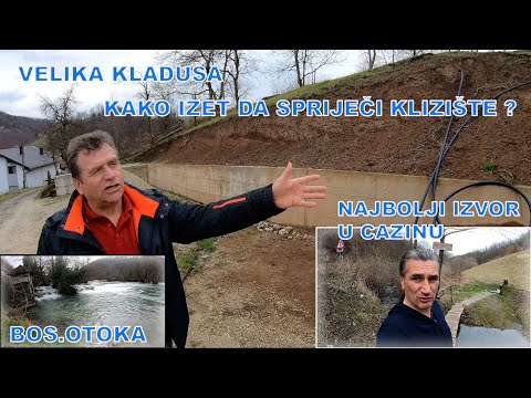 LOCIRAO SAM VODU ZA BUNAR  DA BI SE SPRIJEČILO KLIZIŠTE TERENA