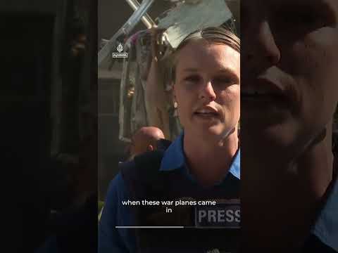 Al Jazeera reports from Israeli attack site in southern Beirut
