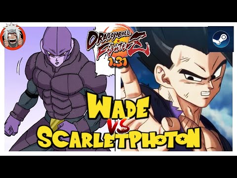 DBFZ Wade vs Scarlet Photon (GokuSSB, Hit, Janemba) vs (Gohan, Goku, GokuSSJ) Ver 1.31