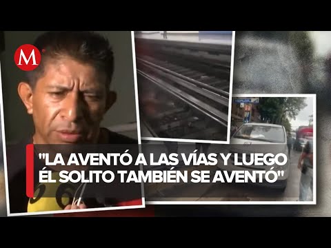 Testigo narra la trágica muerte de dos jóvenes arrollados en Metro Hidalgo