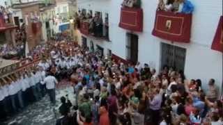 preview picture of video 'Periana procesión fiestas San Isidro Labrador 2012 himno nacional'