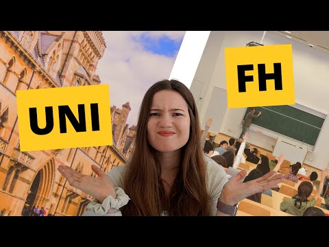 UNI vs  FH - Was ist besser?🎓