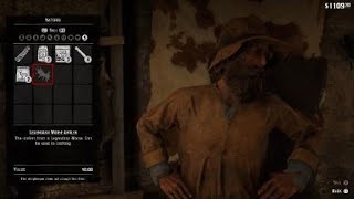 RDR2_CANT SELL LEGENDARY PELTS TO TRAPPER