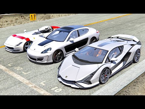 Lamborghini Sian vs Gemballa Mistrale vs Ferrari Monza SP1 - Highlands