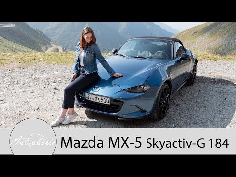 2019 Mazda MX-5 Skyactiv-G 184 Fahrbericht / Mehr Power für mehr Kurven - Autophorie