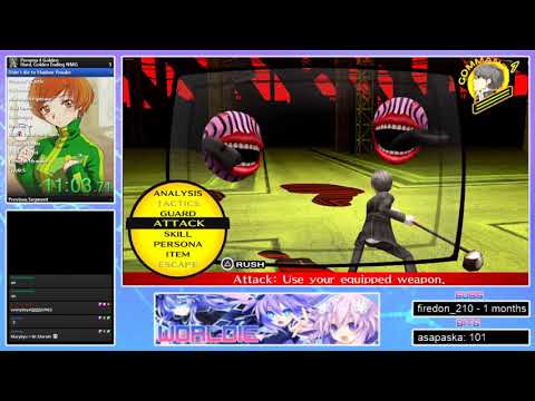 Persona 4 Golden Speedrun - Golden Ending - NMG - PC in 10:53:50 loadless (Part 1/2)