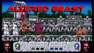 Altered Beast playing (badly) on the Amiga