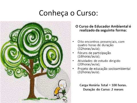 FORMAÇÃO EM EDUCADOR AMBIENTAL