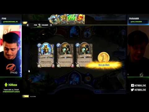 Pini vs Faramir - Heroes of Cards 4 Grand Finale - Hearthstone