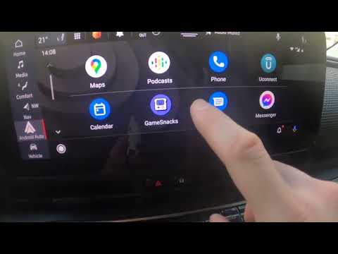 Wie starte und verwalte ich Android Auto im Fiat 500 Electric (2020–heute)?