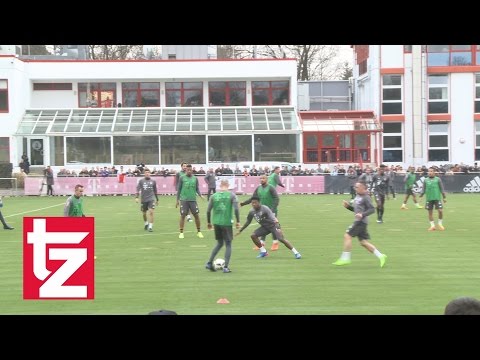 FC Bayern Trainingsspiel in voller Länge (unkommentiert) - Training vom 14.03.2017