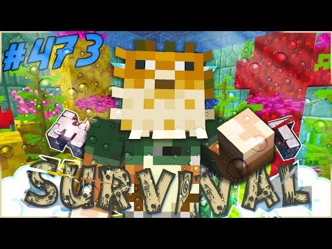 FINALLY!!! HERE'S MY AQUARIUM IN 1.13 - Minecraft ITA - Survival #473