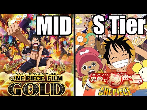 Ranking EVERY One Piece Movie