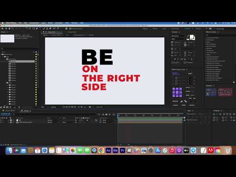 Kinetic Titles Tutorial and Templates