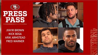 Bosa, Warner, Armstead, Brown Recap the 49ers 2023 Season | 49ers
