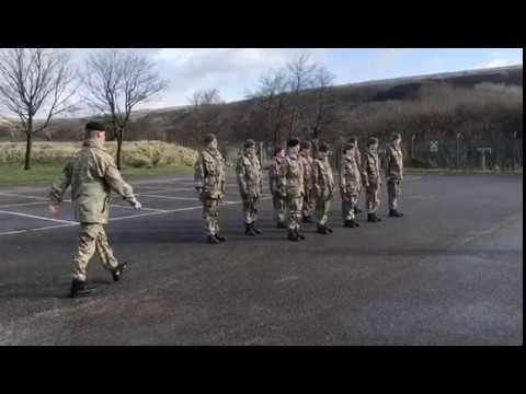 No 5 (Anzio) Company - Drill Practice