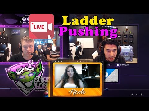 Surgical Goblin, Azilys , Nicole Live Ladder Push Clash Royale