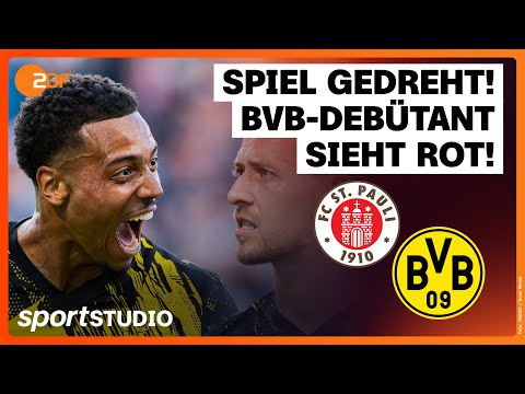FC St. Pauli – Borussia Dortmund | Bundesliga, 1. Spieltag 2025/26 | sportstudio