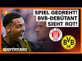 FC St Pauli Borussia Dortmund Bundesliga 1 Spieltag 2025 26 Sportstudio