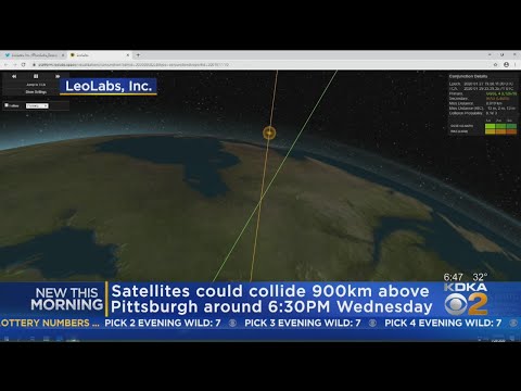 2 Satellites To Collide Above Pittsburgh