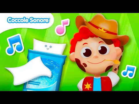 Evviva la salvietta!  - Italian Songs for children - Coccole Sonore