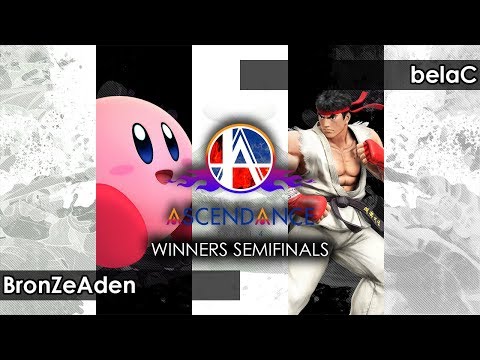 Smash 4: BronZeAden (Kirby/Robin/Pit) V belaC (Ryu) - Ascendance 66 Tournament SSB4